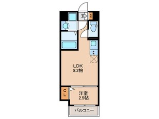 月光博多東の物件間取画像